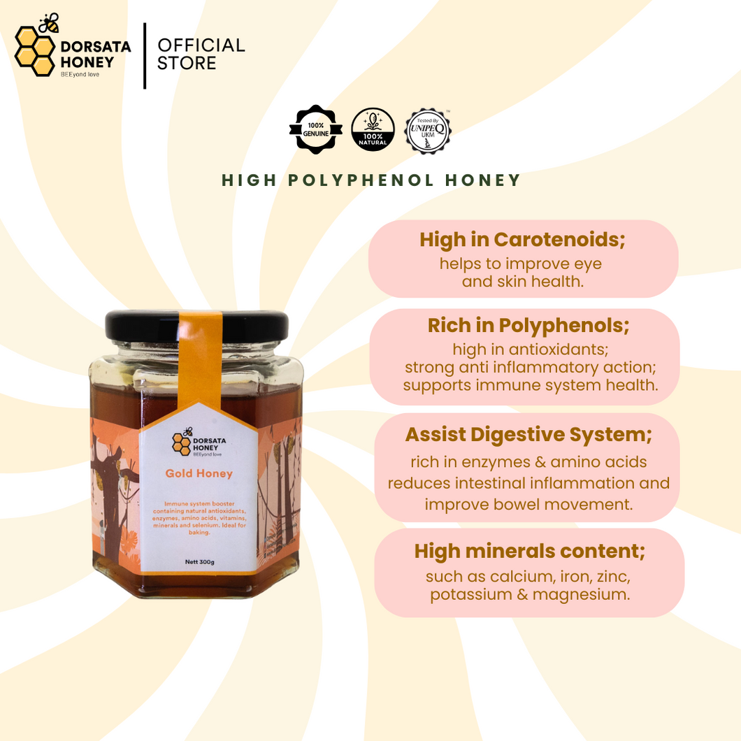 Dorsata Gold Premium Honey 300g